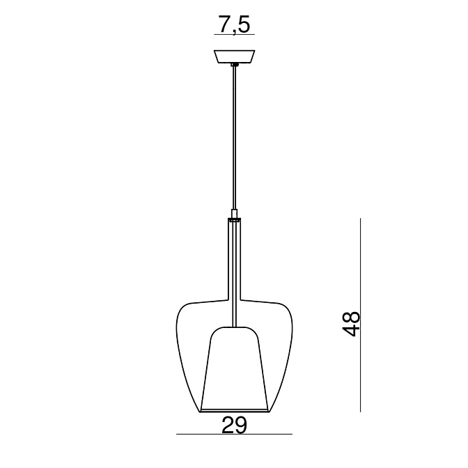 Потолочный светильник  CANGINI&TUCCI CLOS - фото-4 | interior market