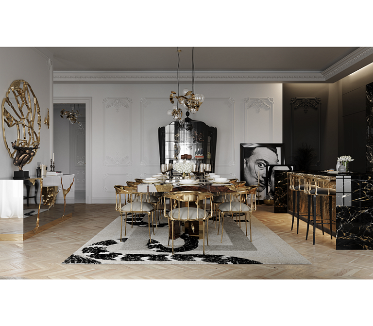 Обеденный стул Boca do Lobo Nº 11 Cream Chair - фото-9 | interior market