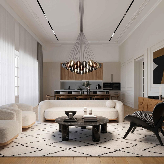 Потолочный светильник  CANGINI&TUCCI Eclisse - фото-2 | interior market