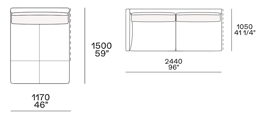 Угловой диван Poliform Bristol - фото-2 | interior market Угловой диван Poliform Bristol - фото-2 | interior market