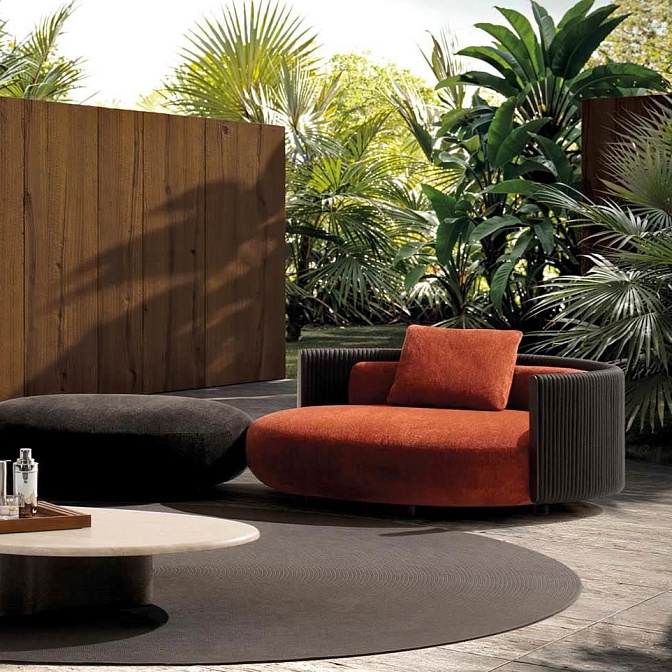 Кресло для улицы Minotti Bézier - фото-1 | interior market