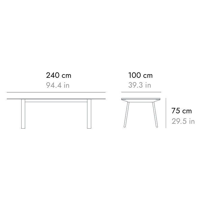 Обеденный стол PUNT Mitis - фото-2 | interior market