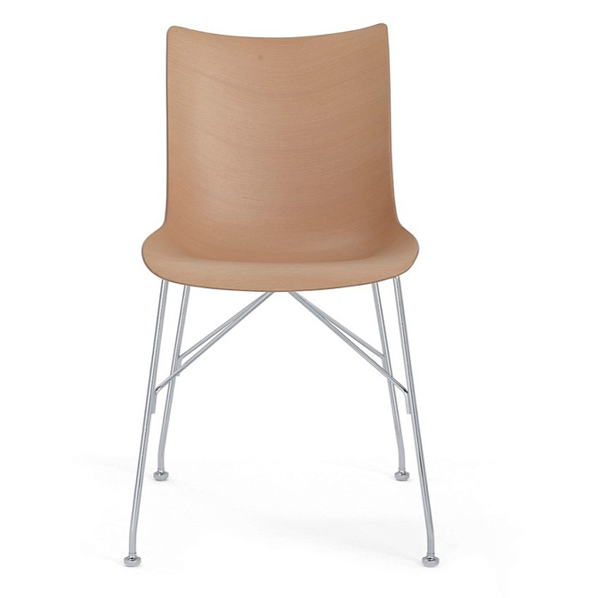 Обеденный стул Kartell P/Wood - фото-1 | interior market