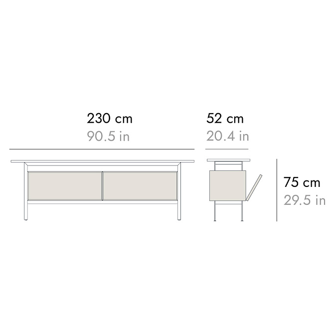 Комод PUNT Chicago - фото-5 | interior market