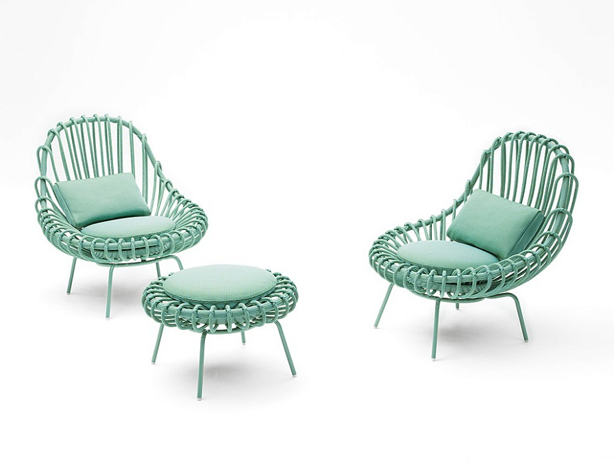 Пуф для улицы Paola lenti Giunco - фото-4 | interior market