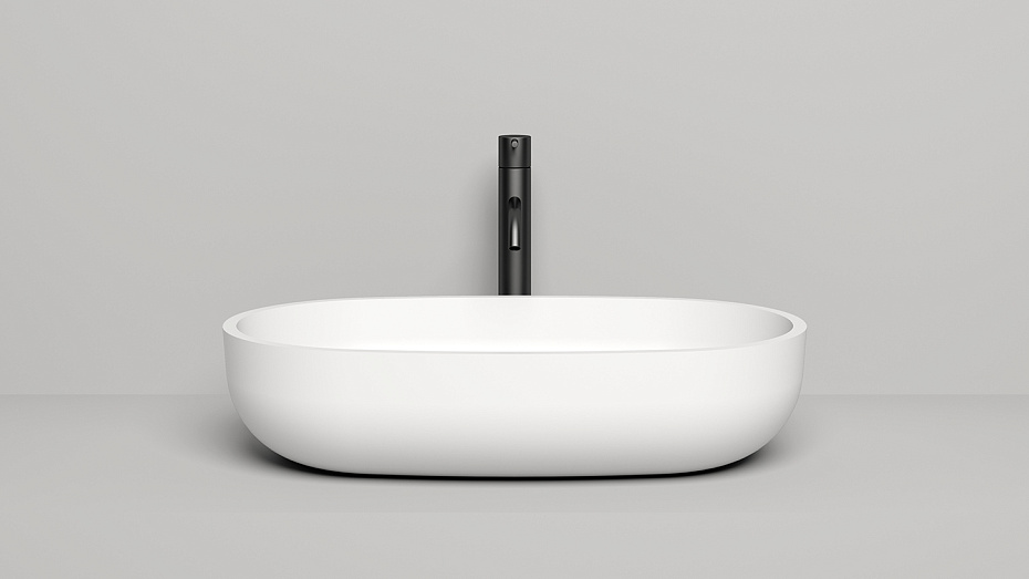 Раковина накладная матовая SALINI GLORIA 05 - фото-3 | interior market