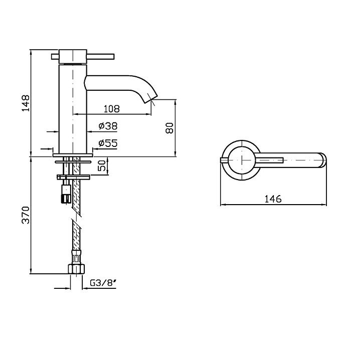 Смеситель для раковины Zucchetti  - фото-2 | interior market