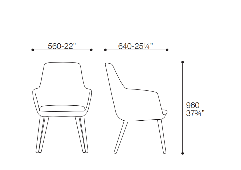 Стул Presotto Lyra - фото-3 | interior market