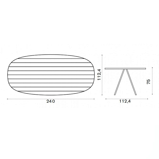 Обеденный стол Ethimo Esedra - фото-6 | interior market