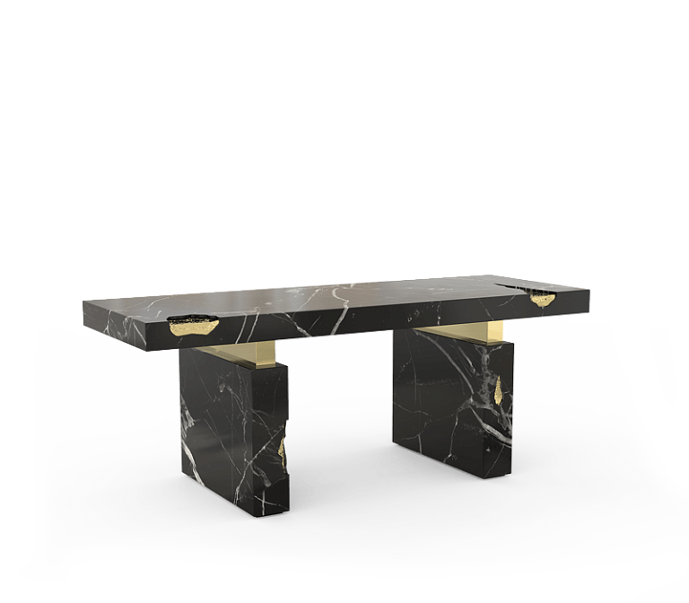 Стол Boca do Lobo Empire Nero Marquina Desk - фото-2 | interior market