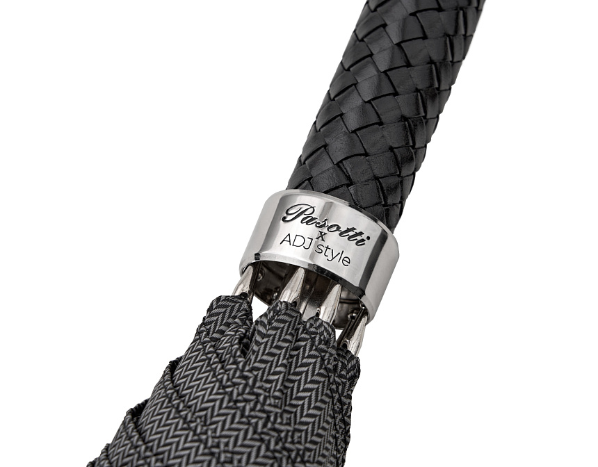 Зонт-трость мужской ADJ MINICHEVRON - фото-4 | interior market