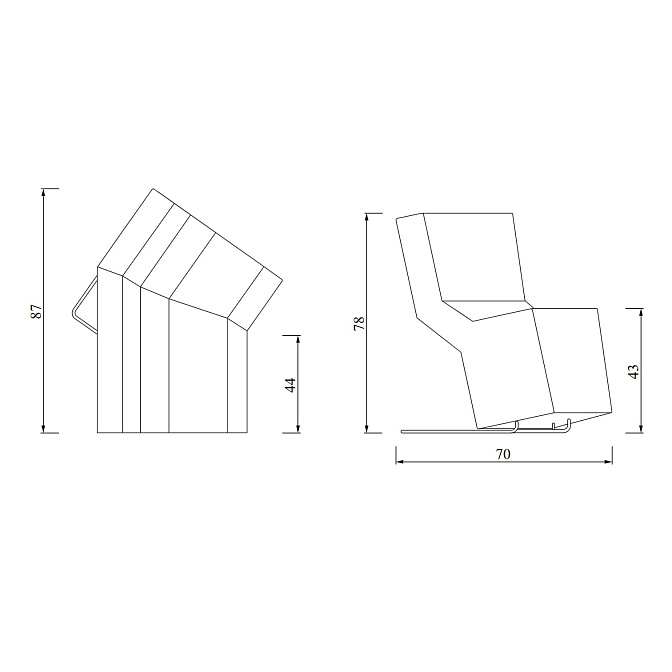 Кресло Classicon Chaos - фото-2 | interior market