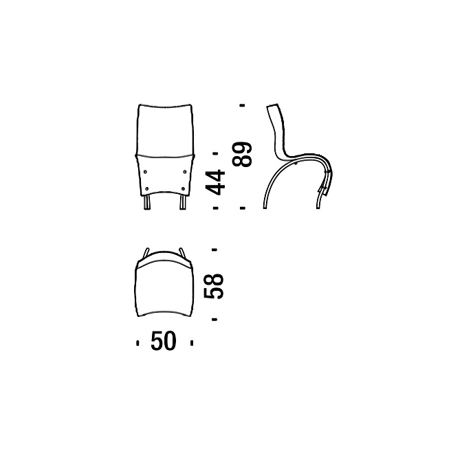 Стул Moroso 1 Skin - фото-3 | interior market