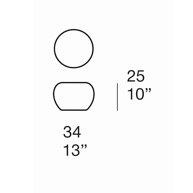 Пуф Paola lenti Otto  - фото-5 | interior market