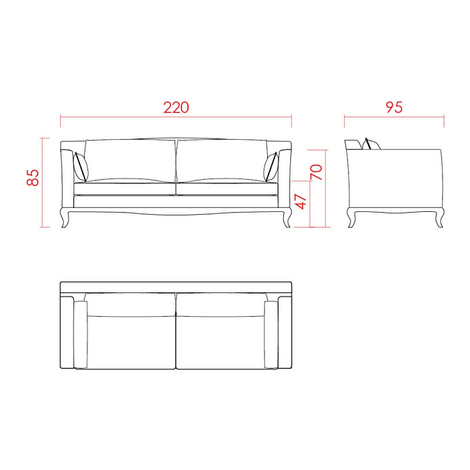 Диван JNL Confidence - фото-3 | interior market