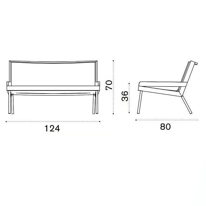 Диван для улицы Ethimo Allaperto Mountain Etwick - фото-3 | interior market