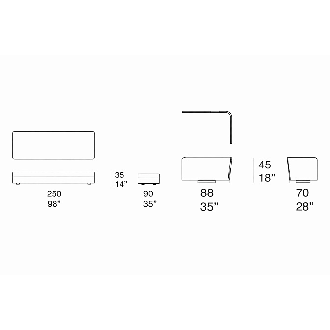 Модульный диван Paola lenti Cove - фото-6 | interior market