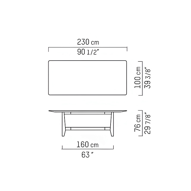 Обеденный стол Studio Piet Boon YKE - фото-4 | interior market