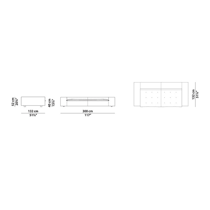 Диван BAXTER Miami Beach Polish Stone(Cat.A) - фото-3 | interior market