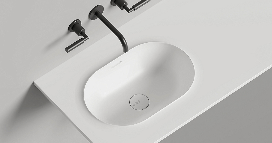 Раковина подвесная SALINI ONDA EDGE OVAL - фото-2 | interior market