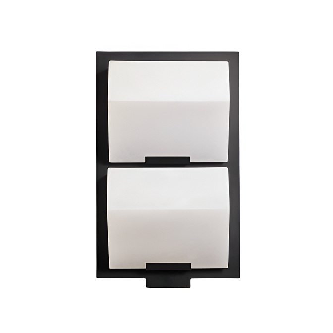 Бра Pierre Chareau Double bloc auvent 145 fond métal - фото-1 | interior market