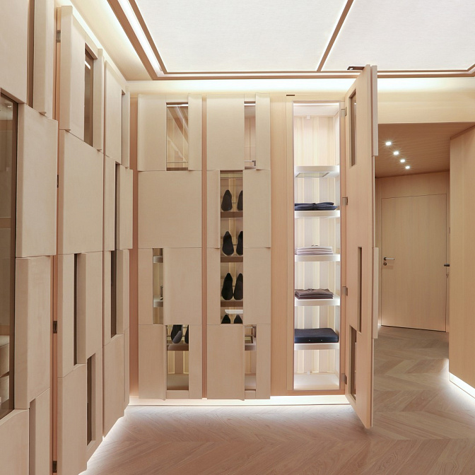 Гардеробная система Ludovica Mascheroni MEZZANOTTE - фото-2 | interior market