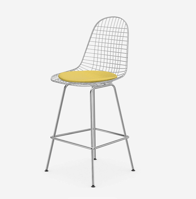 Барный стул Vitra Wire Stool Medium - фото-4 | interior market