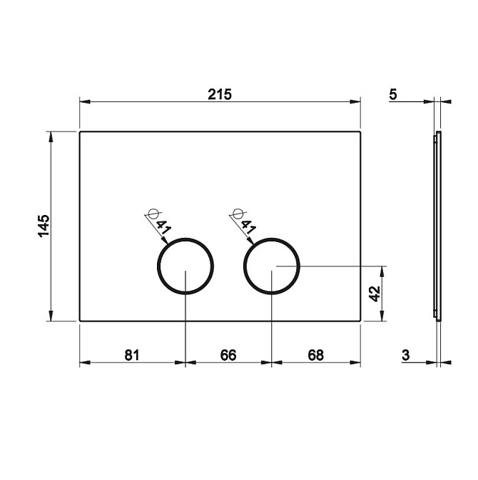Клавиша Gessi GESSI316 - фото-2 | interior market