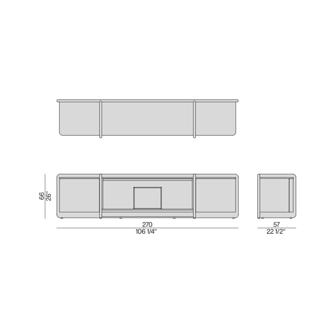 Буфет Porada AKERU - фото-6 | interior market