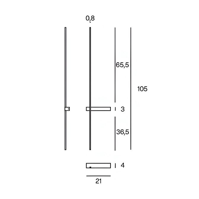 Бра Lumen Center Outline - фото-3 | interior market