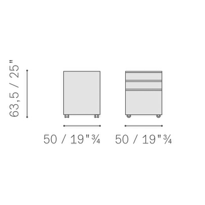 Прикроватная тумба Poltrona frau Ceo Cube - фото-2 | interior market Прикроватная тумба Poltrona frau Ceo Cube - фото-2 | interior market