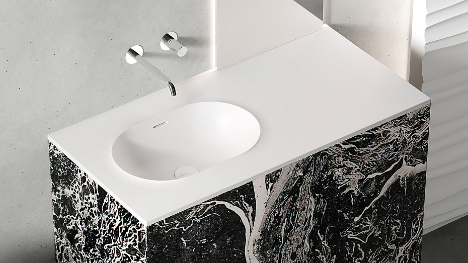 Раковина подвесная SALINI ONDA EDGE OVAL - фото-5 | interior market