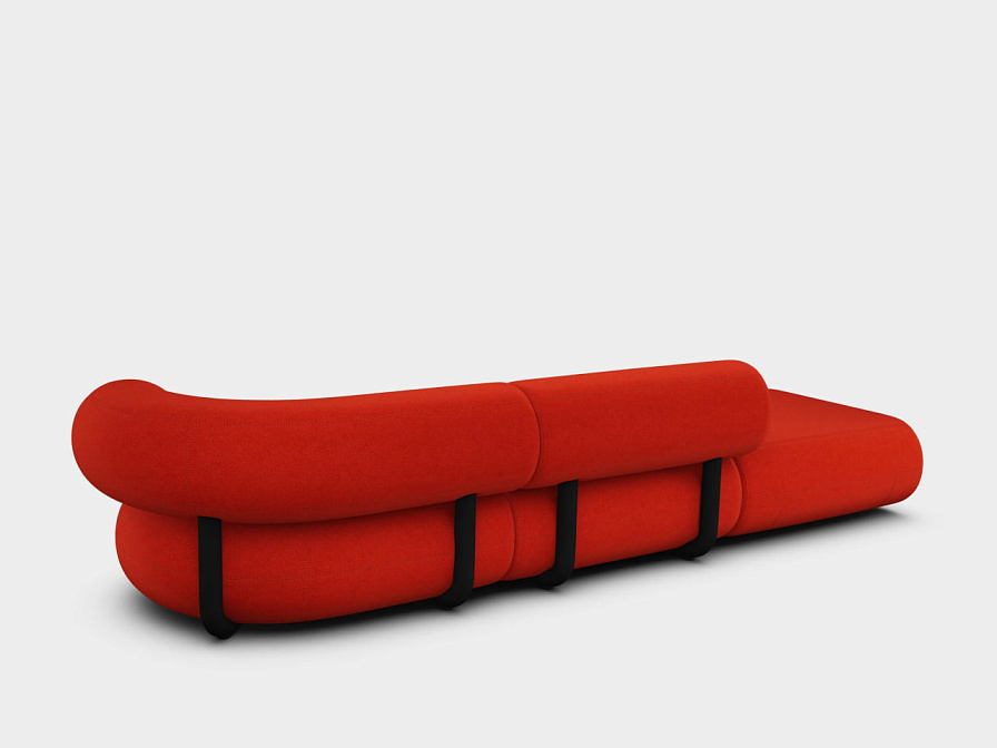 Модульный диван Tom Dixon Fat Left Arm Backrest Modular Sofa - фото-5 | interior market
