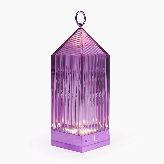 Настольная лампа Kartell Lantern 9335 - gl/wisteria  - фото-1 | interior market