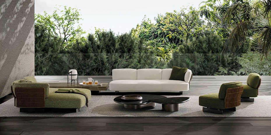 Диван для улицы Minotti Saki Outdoor - фото-4 | interior market