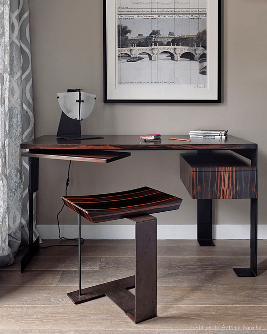 Письменный стол Pierre Chareau Bureau bois et metal - фото-3 | interior market