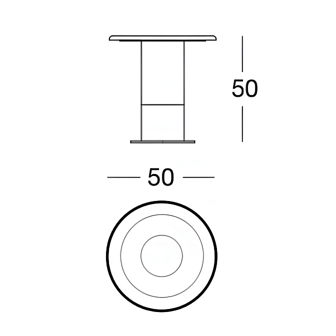 Кофейный столик Longhi Leda - фото-4 | interior market