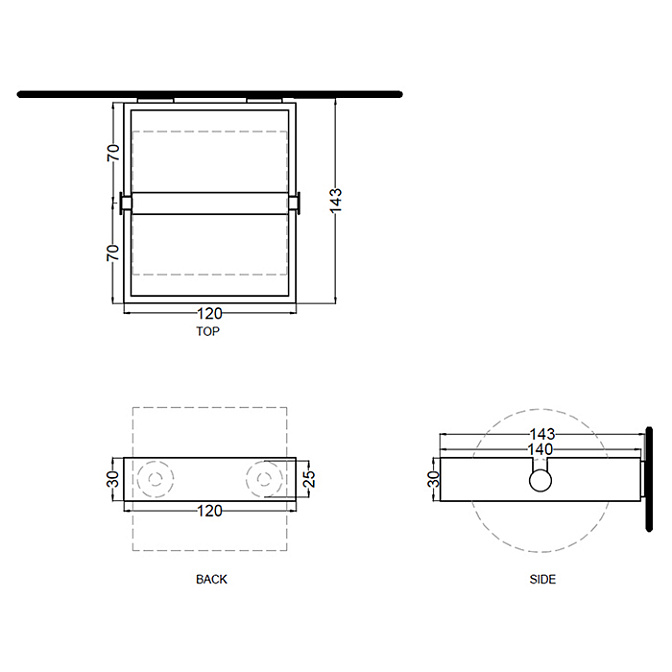 Держатель для туалетной бумаги Cielo  - фото-2 | interior market