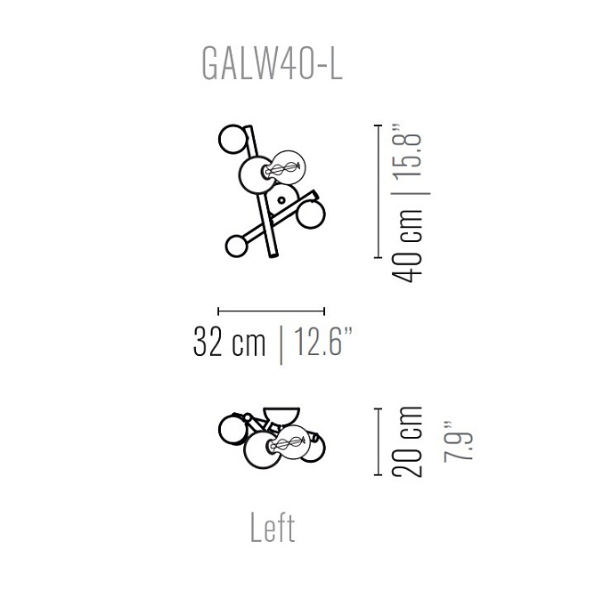 Бра Brand Van Egmond GALAXY - фото-2 | interior market