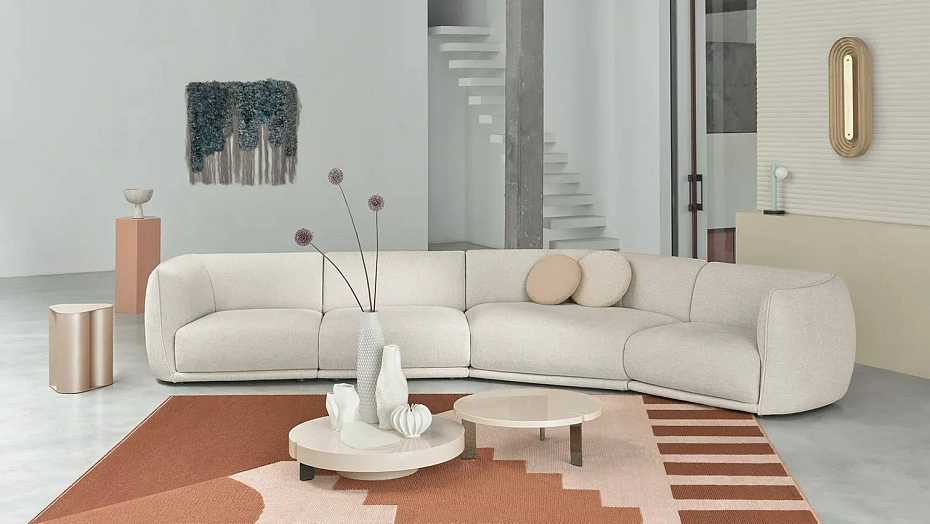 Модульный диван Saba Vela Piping - фото-5 | interior market