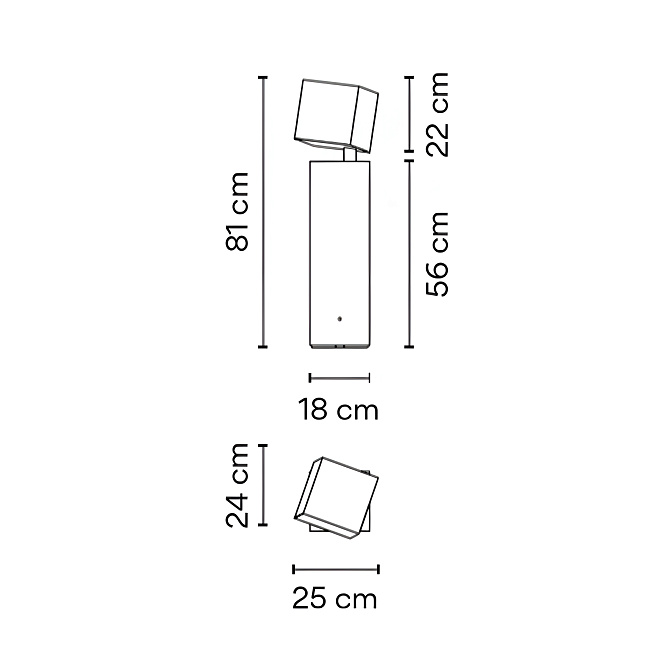 Уличный светильник  Vibia Break - фото-3 | interior market