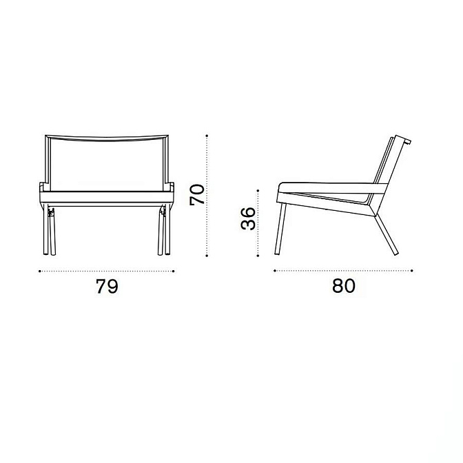 Кресло для улицы Ethimo Allaperto Mountain Etwick - фото-7 | interior market