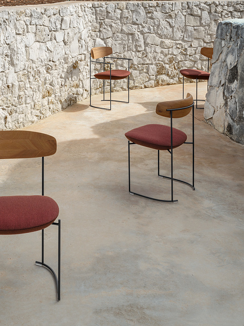 Стул обеденный для улицы Potocco Keel - фото-3 | interior market