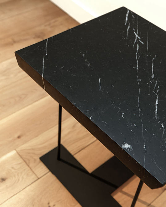 Журнальный столик Pierre Chareau Marbre et métal - фото-2 | interior market