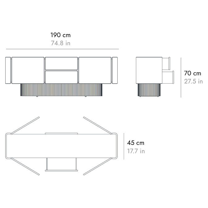 Комод PUNT Dune - фото-2 | interior market