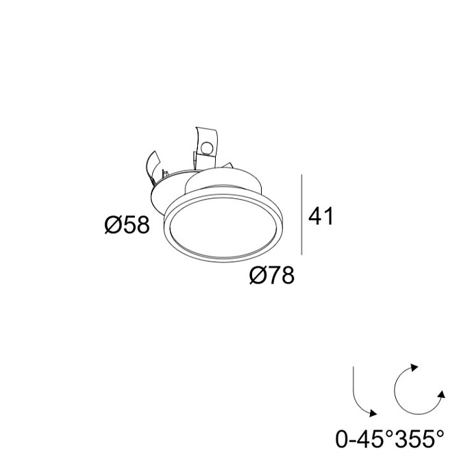 Технический свет Delta Light HALOSCAN CLIP - фото-3 | interior market