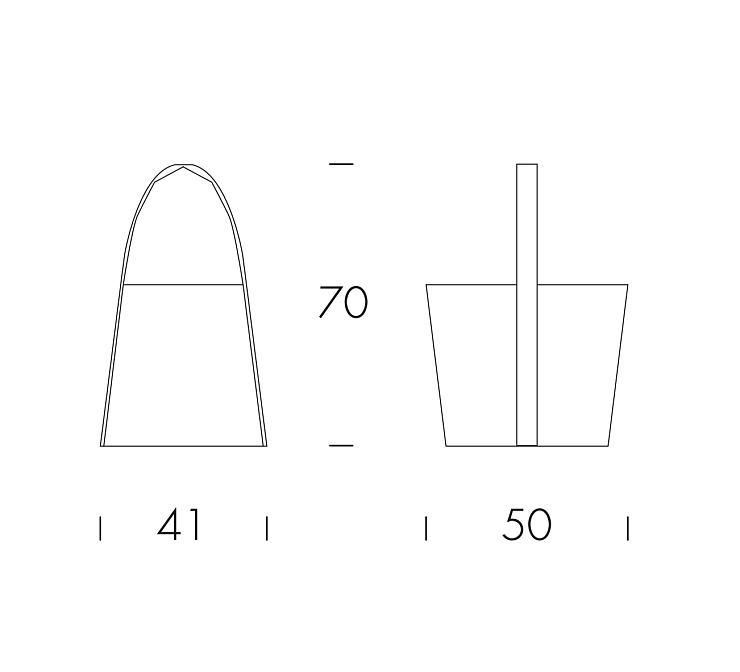 Корзина для белья Tonin Casa MADAME - фото-3 | interior market