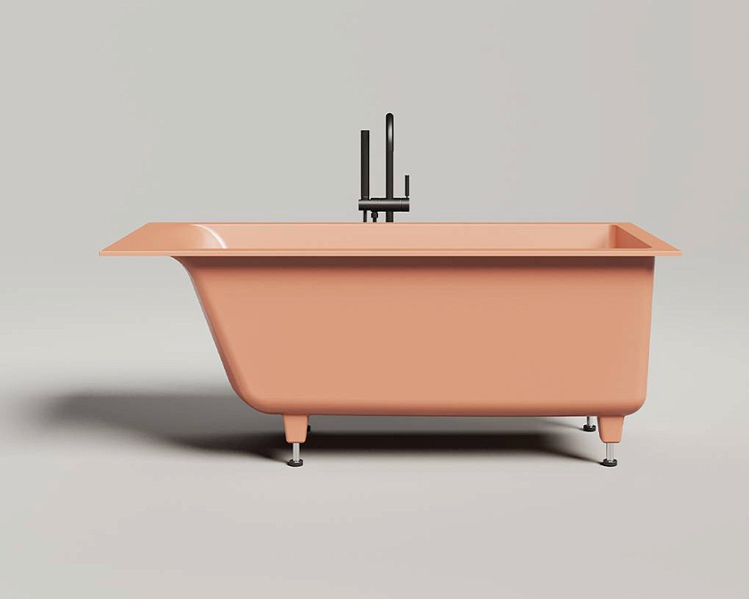 Встраиваемая ванна глянцевая SALINI CASCATA 150x70 - фото-2 | interior market