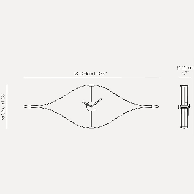 Часы настенные Mini Look Premium NOMON - фото-6 | interior market