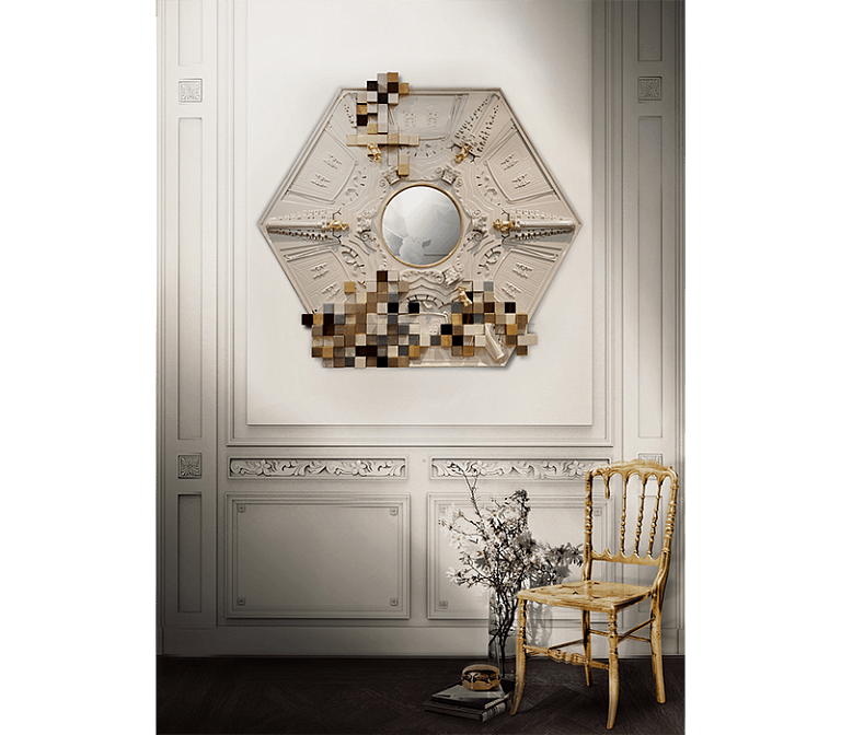 Зеркало интерьерное Boca do Lobo Piccadilly Mirror - фото-2 | interior market